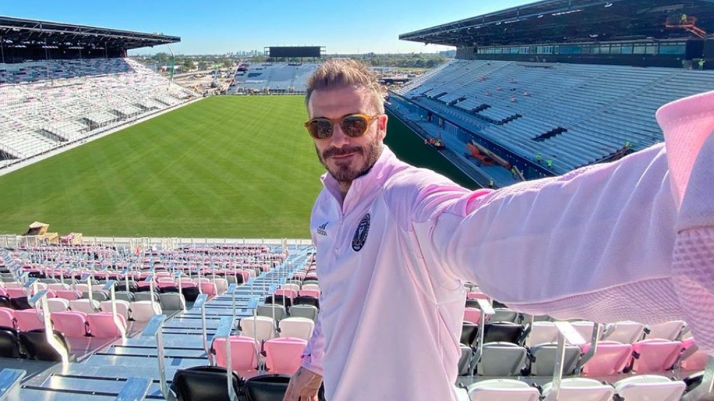 David Beckham im Stadion von Inter Miami
